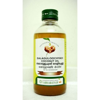 Vaidyaratnam Ayurvedic, Balaguloochyadi Kera Thailam, 200 ml